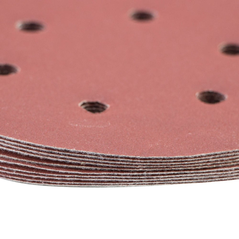 SIGMA Шлифовальный круг 6 отверстий Ø150мм P320 (10шт) (9122331)