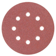 SIGMA Шлифовальный круг 8 отверстий Ø125мм P60 (10шт) (9122641)