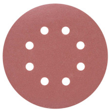 SIGMA Шлифовальный круг 8 отверстий Ø125мм P240 (10шт) (9122711)