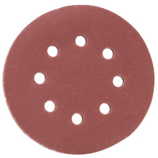 SIGMA Шлифовальный круг 8 отверстий Ø125мм P320 (10шт) (9122731)