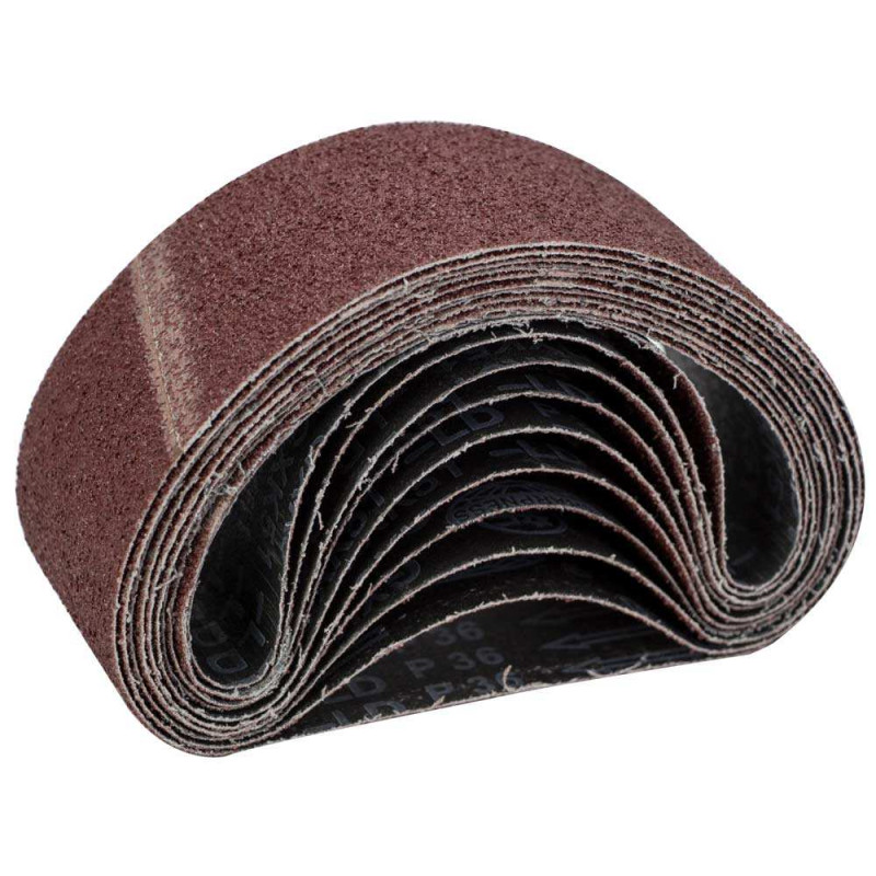 SIGMA Лента шлифовальная бесконечная 75×457мм P36 (10шт) (9151031)