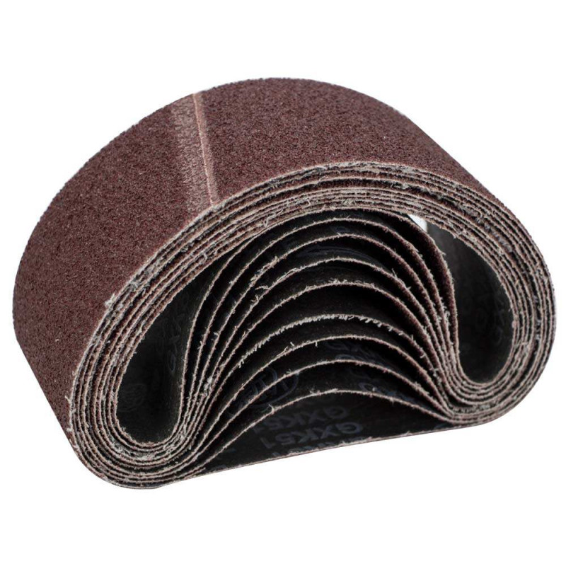 SIGMA Лента шлифовальная бесконечная 75×457мм P40 (10шт) (9151041)