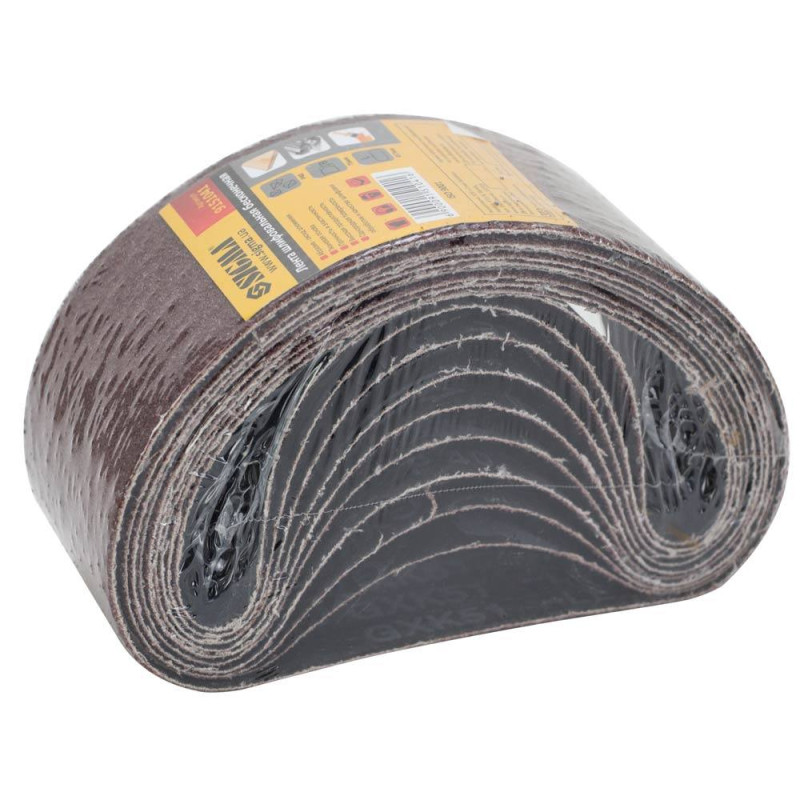 SIGMA Лента шлифовальная бесконечная 75×457мм P40 (10шт) (9151041)