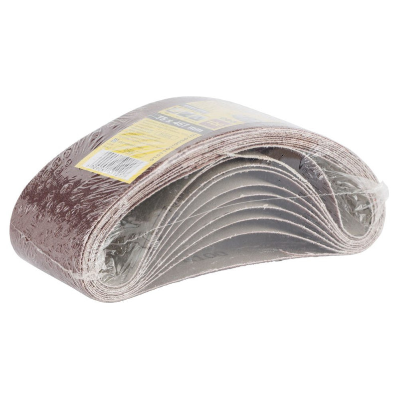 SIGMA Лента шлифовальная бесконечная 75×457мм P100 (10шт) (9151101)