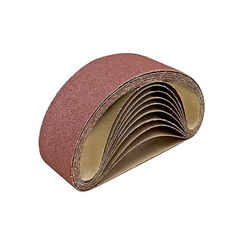 SIGMA Лента шлифовальная бесконечная 75×457мм P240 (10шт) (9151181)