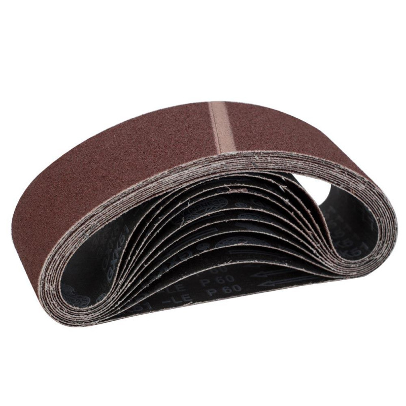 SIGMA Лента шлифовальная бесконечная 75×533мм P60 (10шт) (9152061)