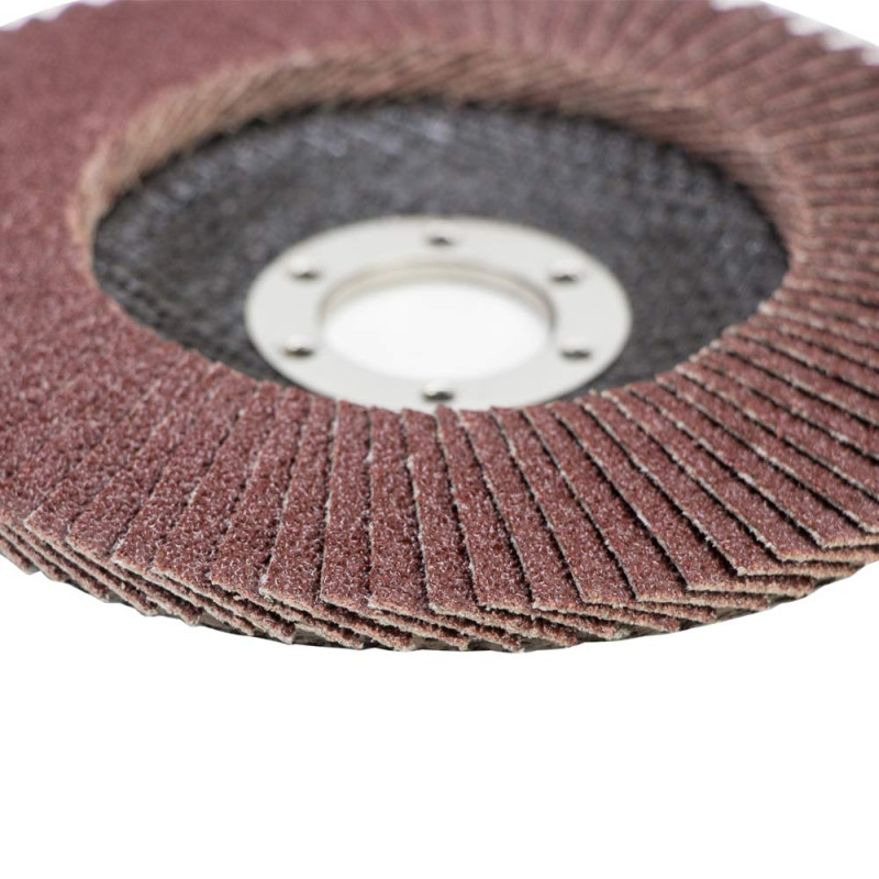 SIGMA Круг лепестковый торцевой Т29 (конический) Ø125мм P60 (9172631)