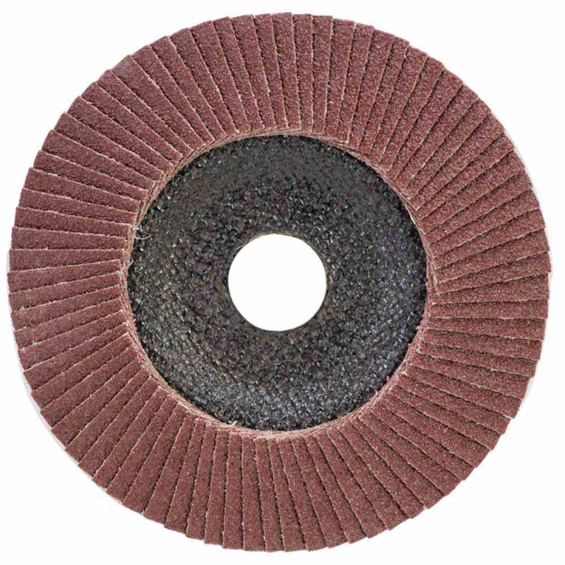 SIGMA Круг лепестковый торцевой Т29 (конический) Ø125мм P80 (9172641)