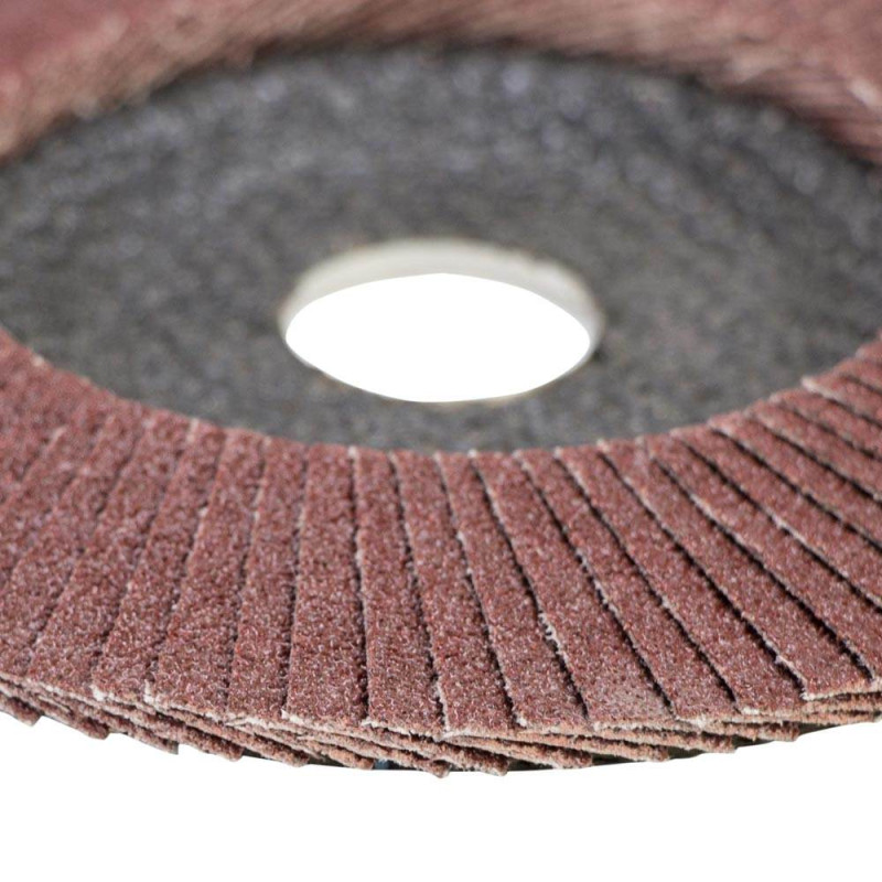 SIGMA Круг лепестковый торцевой Т29 (конический) Ø125мм P80 (9172641)