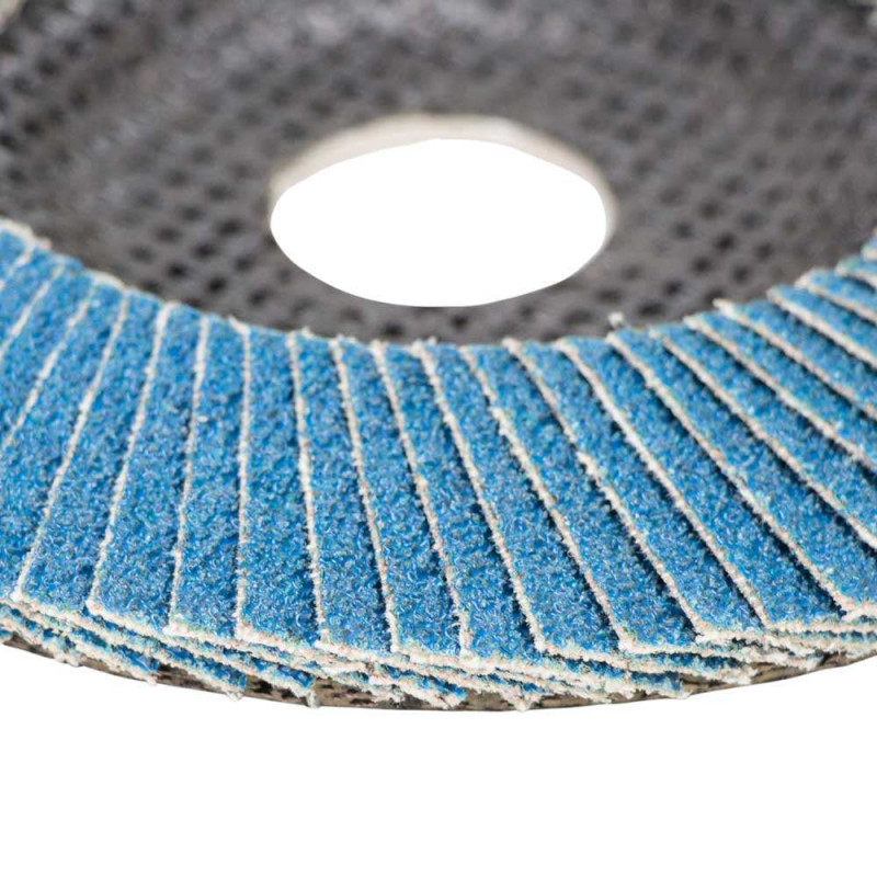 SIGMA Круг лепестковый торцевой Т29 (конический) ZA Ø125мм P60 (9173531)