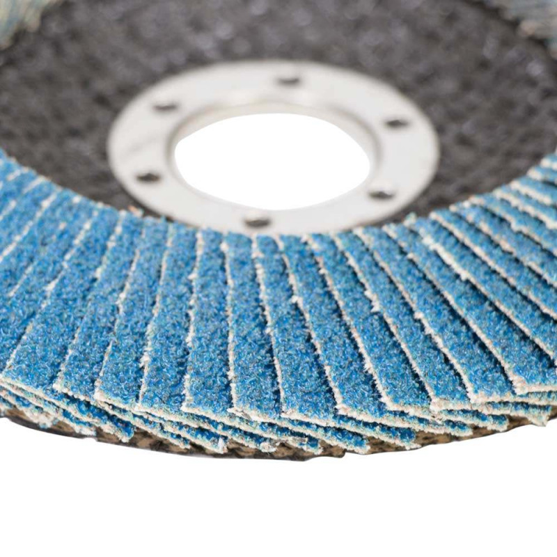 SIGMA Круг лепестковый торцевой Т29 (конический) ZA Ø125мм P80 (9173541)