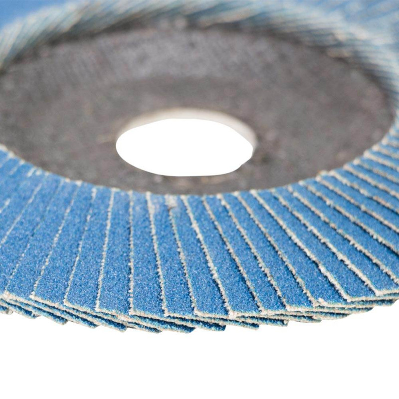 SIGMA Круг лепестковый торцевой Т29 (конический) ZA Ø125мм P100 (9173551)