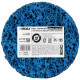 SIGMA Круг зачистный из нетканого абразива (коралл) Ø100мм без держателя синий средняя жесткость (9175741)