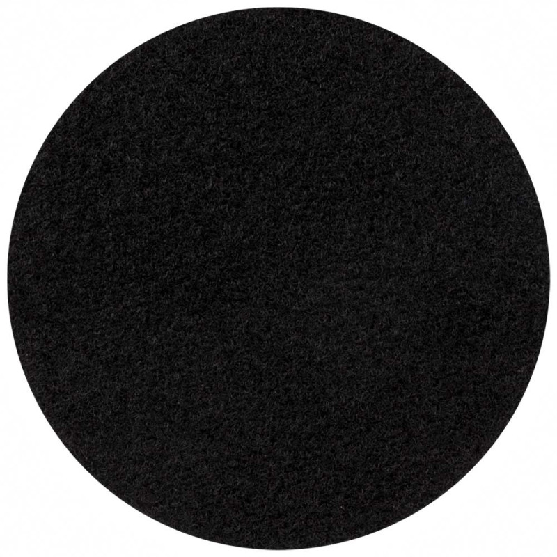 SIGMA Круг зачистный из нетканого абразива (коралл) Ø125мм на липучке черный мягкий (9176261)