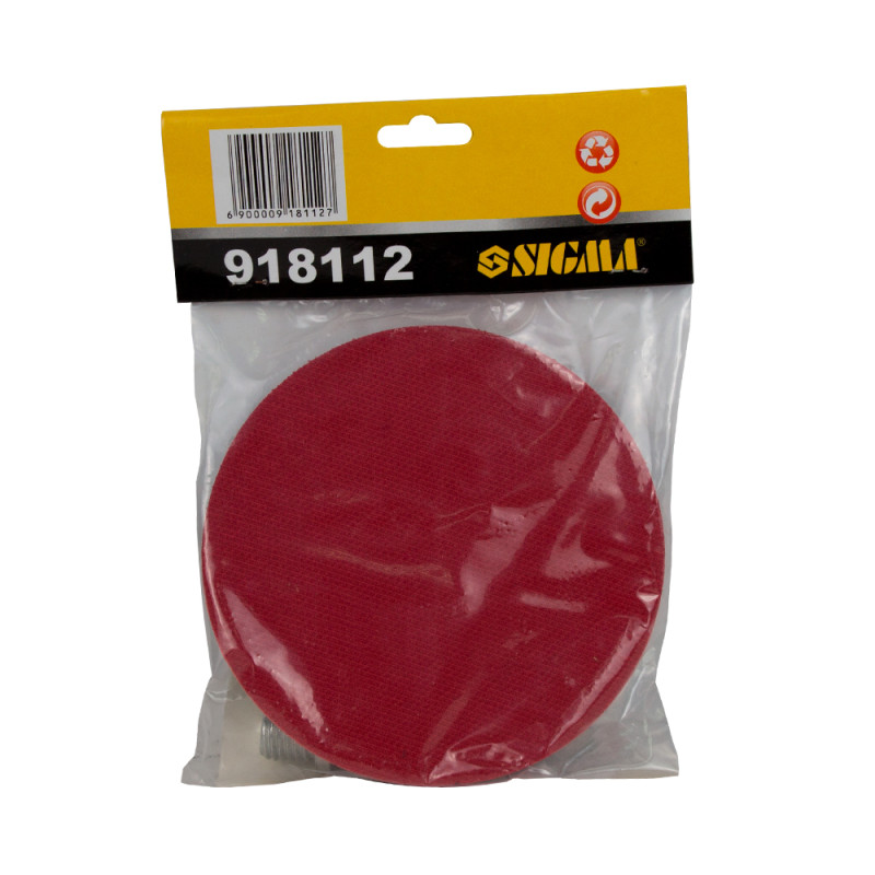 SIGMA Диск шлифовальный жесткий Ø115мм с липучкой (9181121)