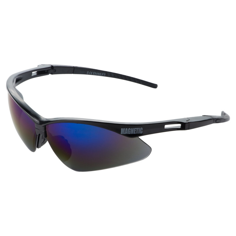SIGMA Очки защитные Magnetic (синее зеркало) (9410361)
