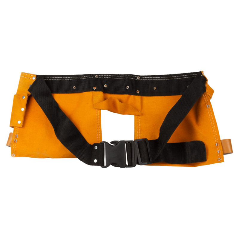 SIGMA Пояс слесарный (кожаный) 12 карманов (9450351)