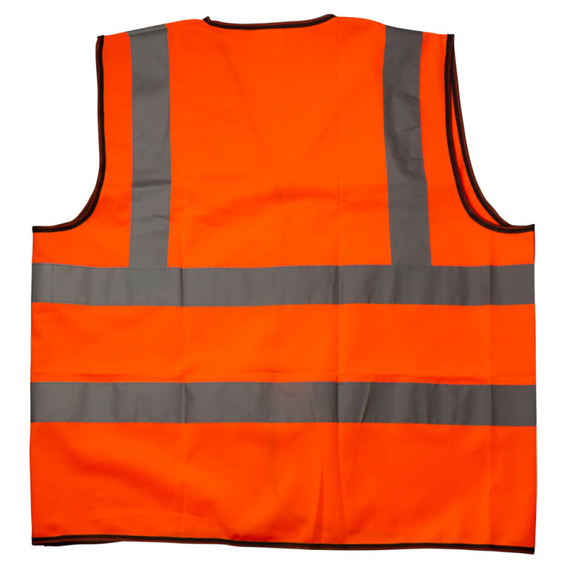 SIGMA Сигнальный жилет оранжевый 4 с/о полосы XXL (9451281)