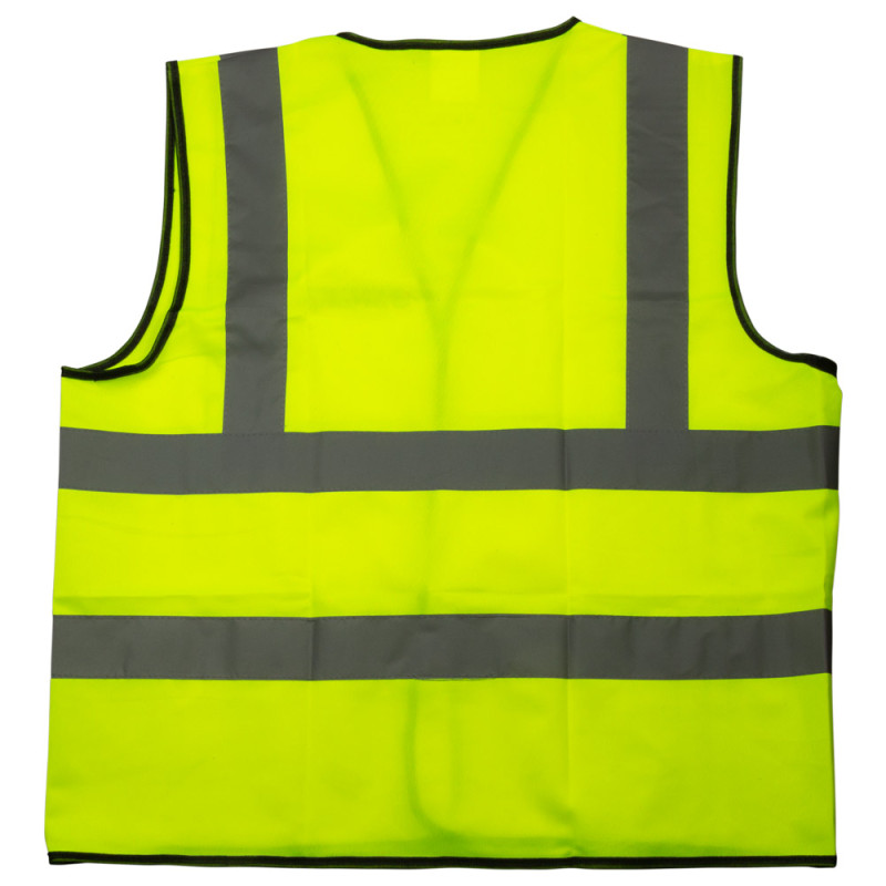 SIGMA Сигнальный жилет зеленый 4 с/о полосы XXL (9451311)