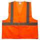 Grad Сигнальный жилет оранжевый 3 с/о полосы XXL (9451655)