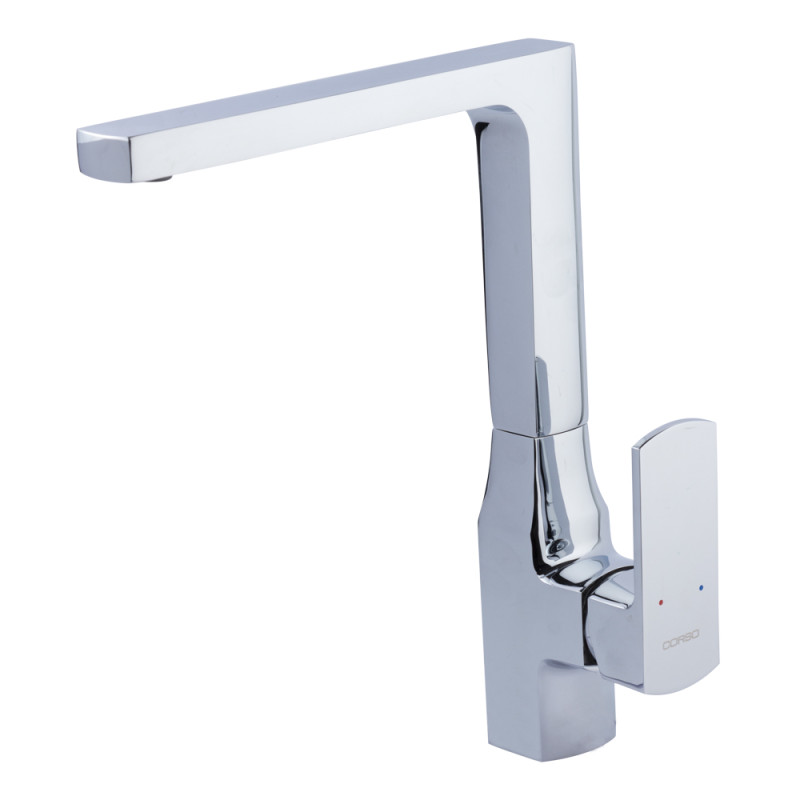 Corso Змішувач COMO Ø35 для кухні Г-излив на гайці 9611100 (BF-4B229C)