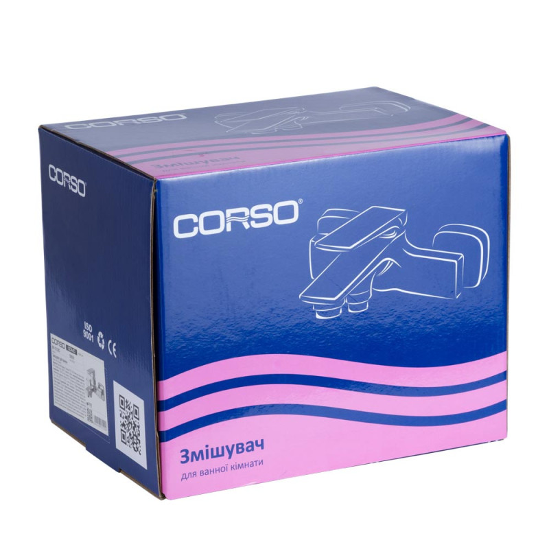 Corso Змішувач COMO Ø35 для ванни литий BF-1C129C (9611200)