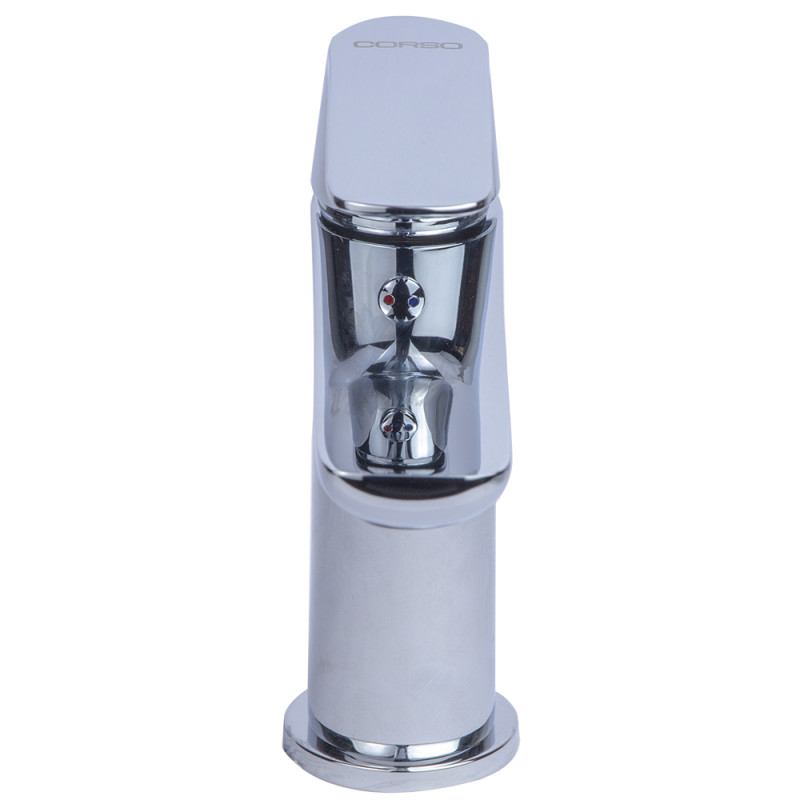 Corso Змішувач LUGANO Ø26 для раковини литий на шпильці (CH-2A147C) (9620000)