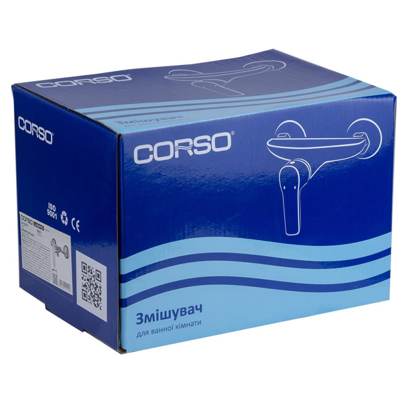 Corso Змішувач LUGANO Ø25 для душа 9620300 (CH-1D147C)