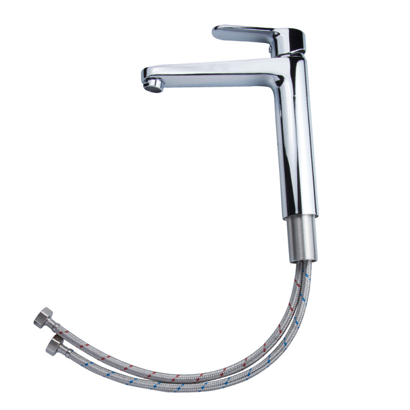 Corso Змішувач MARMORE Ø35 для раковини литий високий на гайці (DB-1A638C) (9623010)