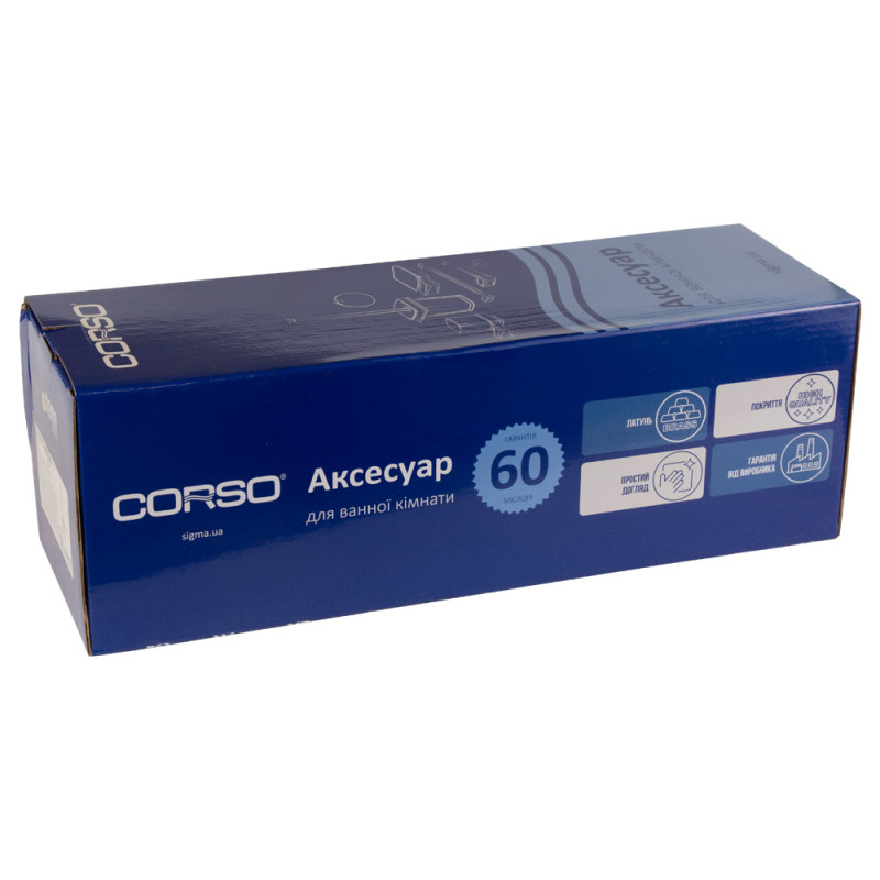 Corso Щітка для унітазу ARNO 352×145×119мм (9687916)