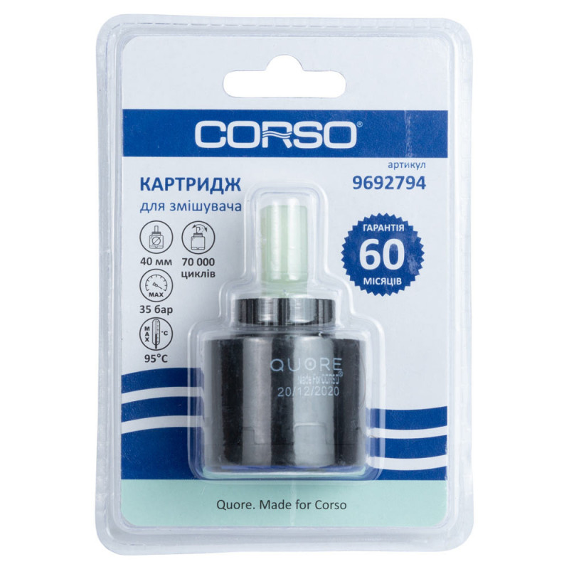 Corso Картридж Ø40мм керамічний standard (9692794)