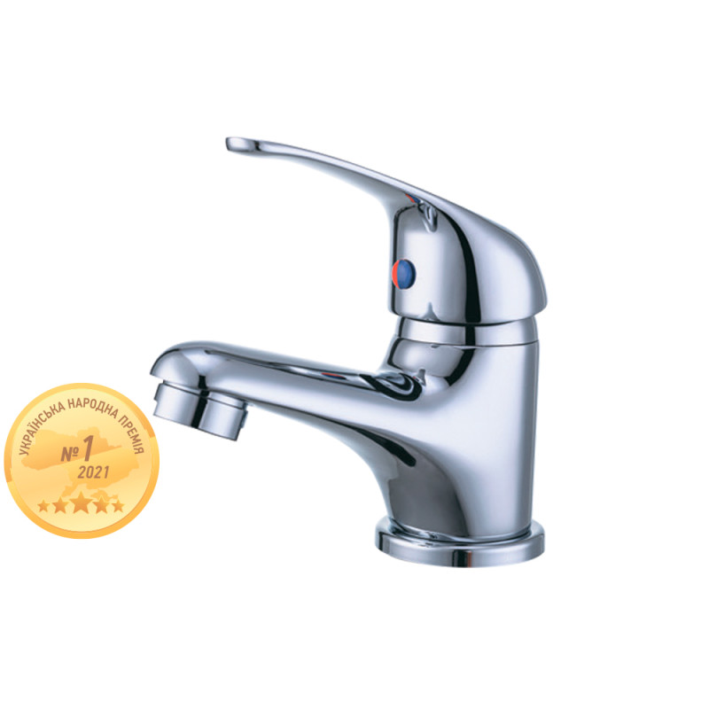 AQUATICA Змішувач IG Ø35 для раковини литий на шпильці IG-2A149C (9709000)