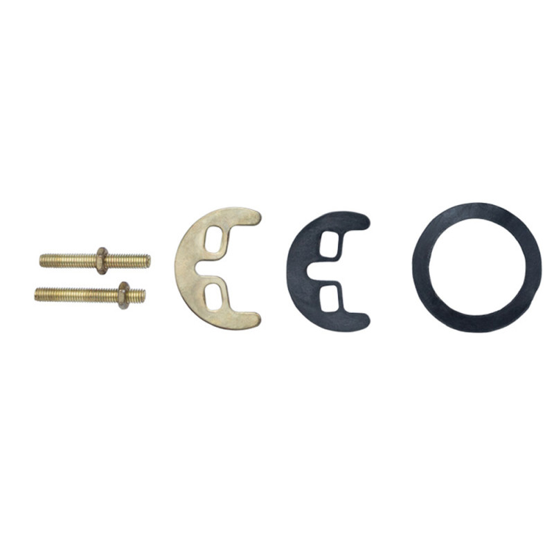 AQUATICA Змішувач MD Ø40 для кухні гусак прямий 150мм на шпильці MD-2B144C (9712120)