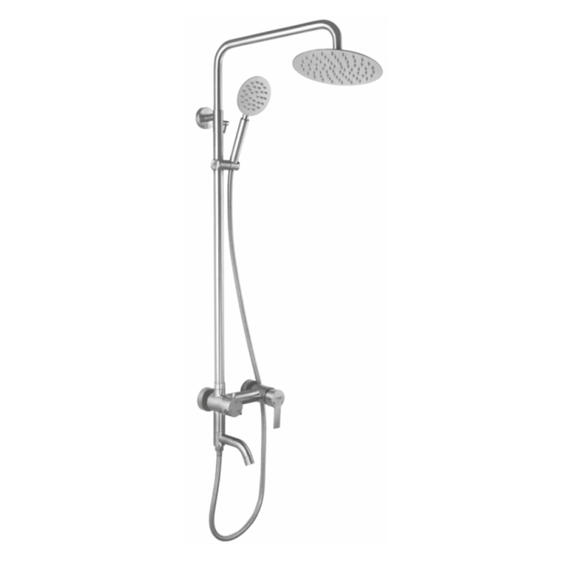 AQUATICA Душова система s19 з картриджним змішувачем SS (9719411)