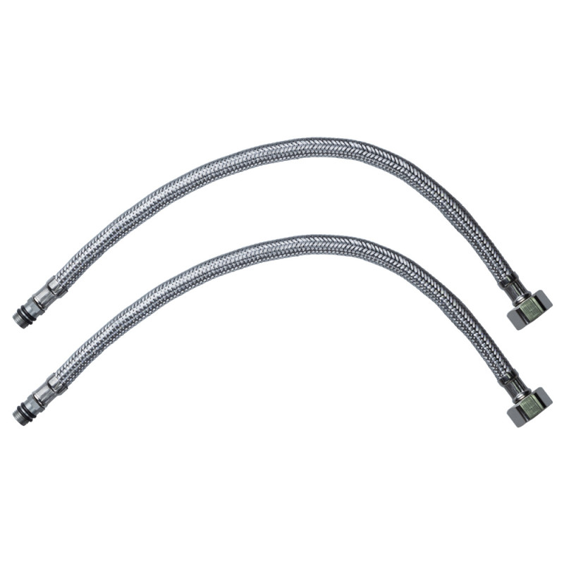 AQUATICA Змішувач KT Ø35 для раковини литий на гайці SS KT-1A170P (9722001)