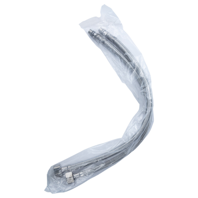 AQUATICA Змішувач KT Ø35 для кухні гусак вухо на гайці SS KT-4B170P (9722101)