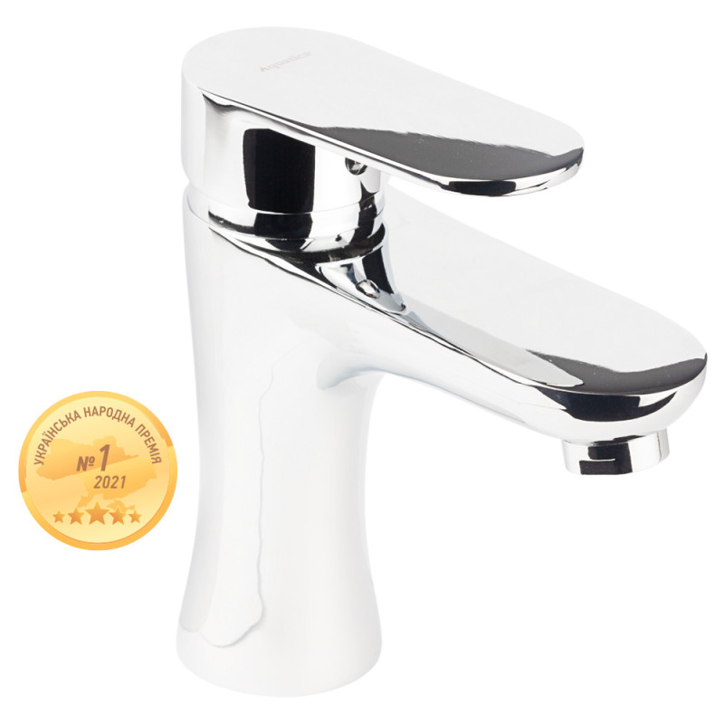 AQUATICA Змішувач s33 Ø40 для раковини литий на шпильці (9733000)