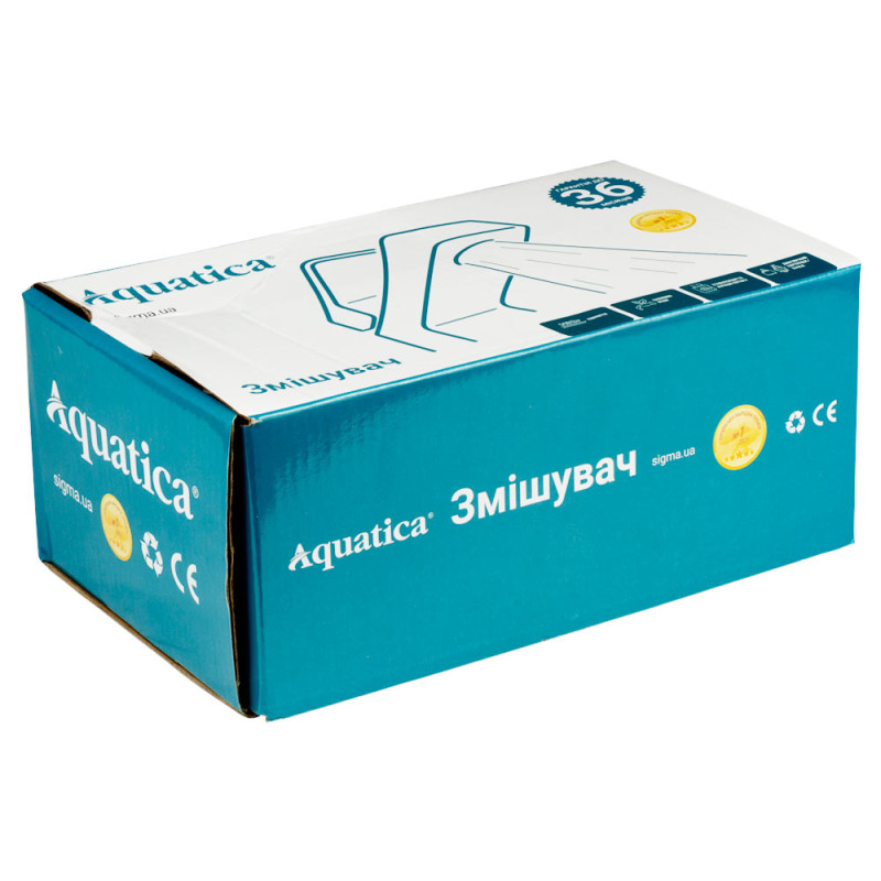 AQUATICA Змішувач s37 Ø35 для душу (W) (9737302)