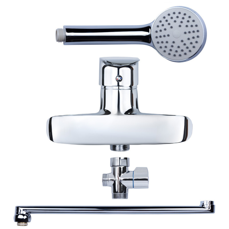 AQUATICA Змішувач KN Ø40 для ванни KN-3C228C (9738230)