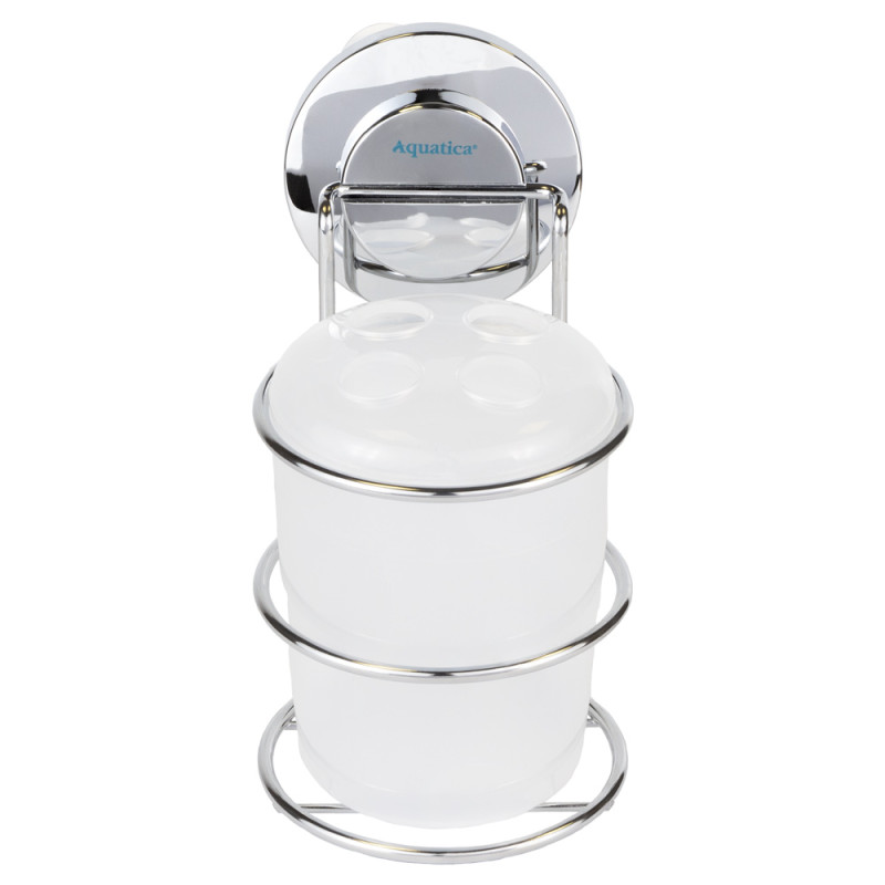 AQUATICA Склянка на вакуумній присосці s38 73×100×163мм (9783825)