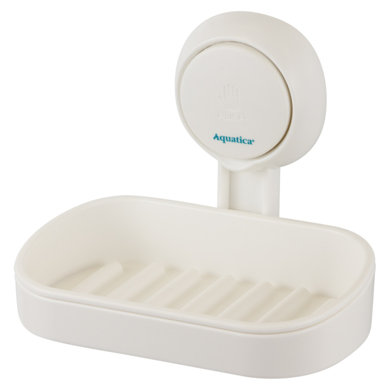 AQUATICA Мильниця на вакуумній присосці s42 142×103×111мм (9784289)