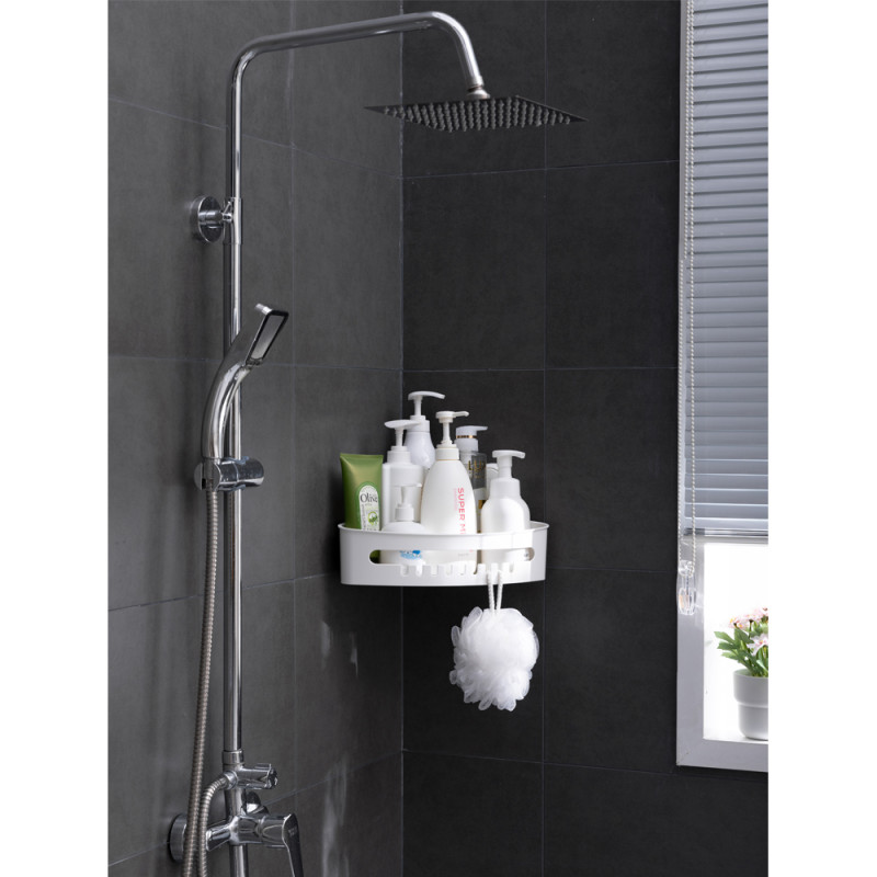 AQUATICA Кошик на вакуумних присосках кутовий s42 255×255×105мм (9784293)