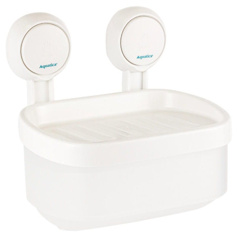AQUATICA Тримач для туалетного паперу на вакуумних присосках s42 219×193×151мм (9784297)