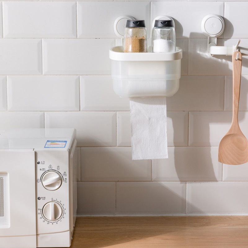 AQUATICA Тримач для туалетного паперу на вакуумних присосках s42 219×193×151мм (9784297)