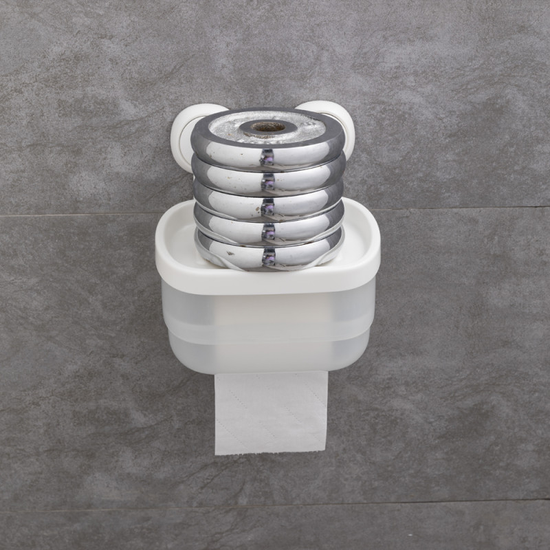 AQUATICA Тримач для туалетного паперу на вакуумних присосках s42 219×193×151мм (9784297)