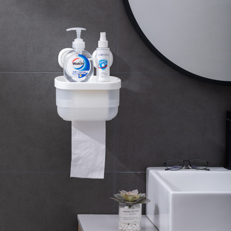 AQUATICA Тримач для туалетного паперу на вакуумних присосках s42 219×193×151мм (9784297)