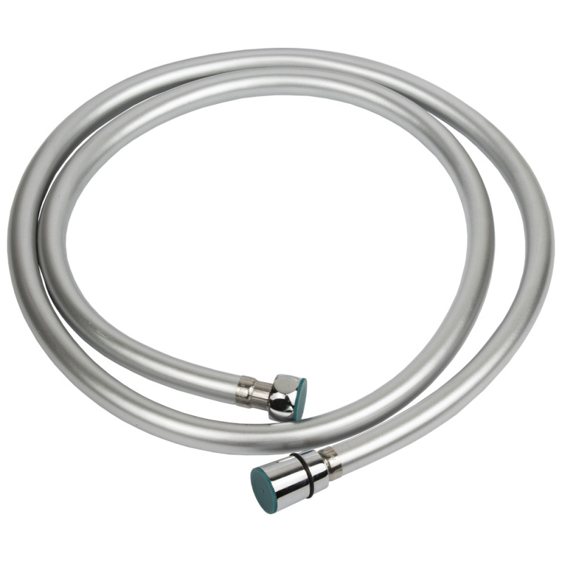 AQUATICA Шланг для душу 1/2" PVC 3-х шаровий з сріблястим підшипником 150см XB-0173 (9791611)
