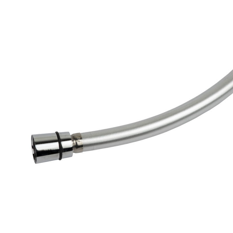 AQUATICA Шланг для душу 1/2" PVC 3-х шаровий з сріблястим підшипником 150см XB-0173 (9791611)