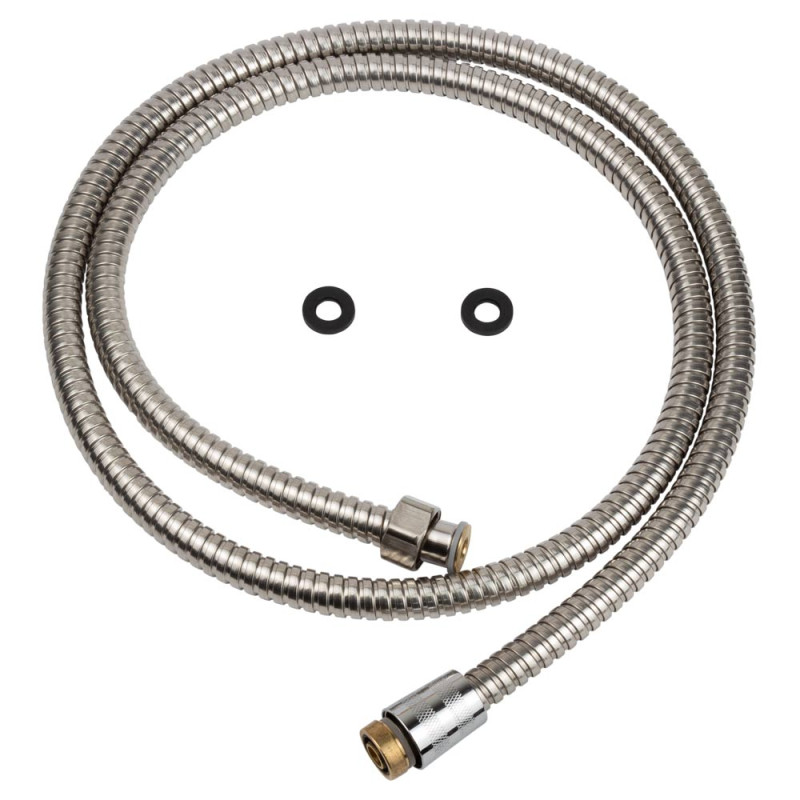 AQUATICA Шланг для душу 1/2" SS з підшипником 150см XB-9373 (9792041)