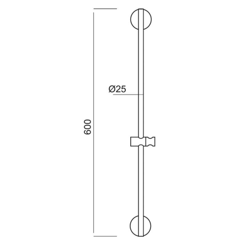 AQUATICA Душова стійка з душовим комплектом (75A) (9792175)